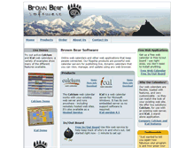 Tablet Screenshot of brownbearsw.com